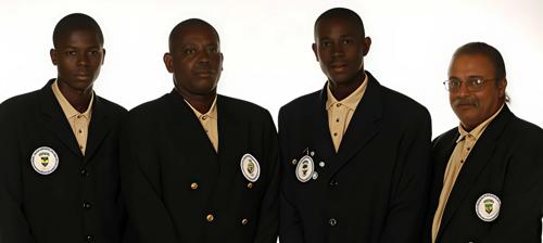 Wilfred Bengoule, Etienne Mvoula, Fernand Waga, Azim Dhanani